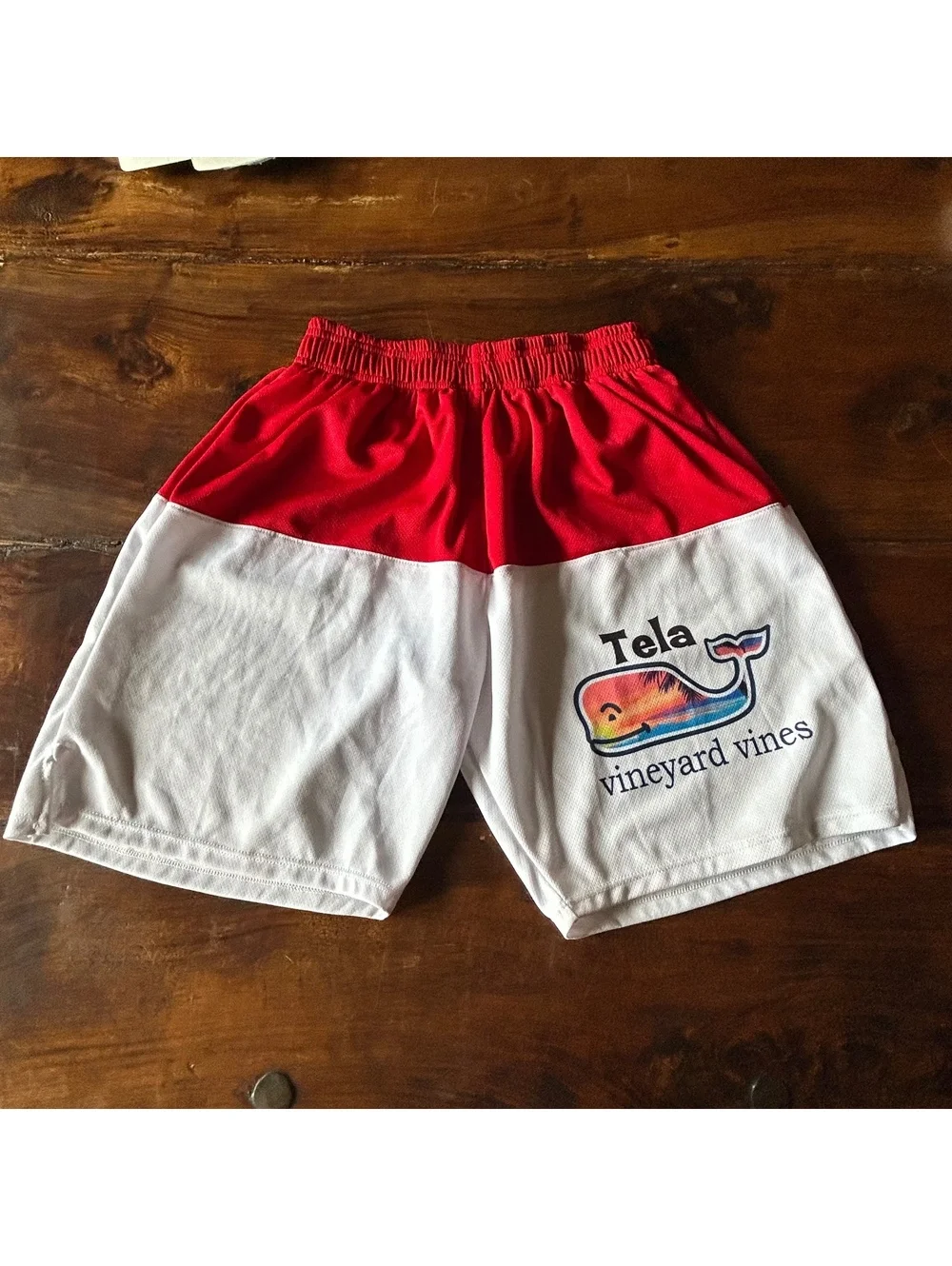 Vineyard Vines Tela Colorblock Athletic Shorts Size Small